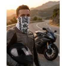 Caspiano Unisex Motosiklet Maskesi Bandana – Outdoor Boyunluk-Buff
