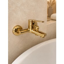 Yedi Yapı Banyo Bataryası Duş Bataryası Gold