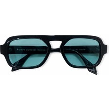 Siera Eyewear Siera Icon C001-TIF Siyah Çerçeve Yeşil Cam Unisex Güneş Gözlüğü