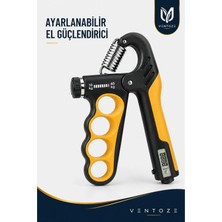 Ventoze Dirençli Bilek Güçlendirici 10-40 kg | Ayarlanabilir El Yayı El Egzersiz Aleti Antrenman Aparatı