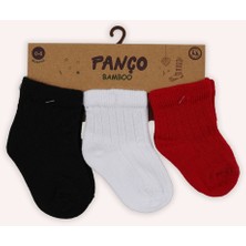 Panço Unisex Çizgili Soket Çorap Multi Set