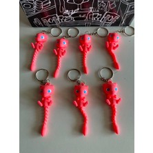 Pulvento Mew Figürlü 3D Baskı Anahtarlık 1 Adet Baskı Figür