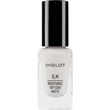 Inglot O2M Breathable Top Coat Matte