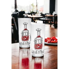 Decorium Istanbul Beyoğlu 180 ml 4 Parça Cam Rakı Bardağı 9-01010367
