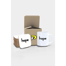 Yazılı Tasarımlı Baskılı Kupa Bardak Seti Eğlenceli Özel Hediye Mug