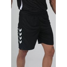 Hummel Siyah Renkli Antrenman Şortu Erkekler Için 2xl Beden Konforlu Paça Tipi