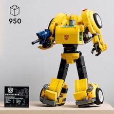 Bumblebee 10338 - Yetişkinler Için Koleksiyonluk Robot Aksiyon Figürü Yapım Seti (950 Parça)