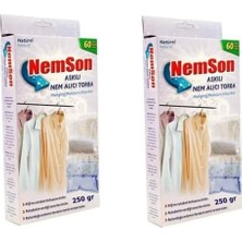 Saban Nem Alıcı Koku Küf Giderici Dolap Içi Askılık 250 gr 2 Adet