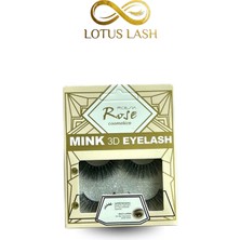 New Rose 3D Çok Katmanlı Doğal Yoğun Hacimli Şerit Takma Kirpik Seti 2 Çift No:05