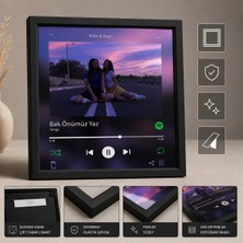 ElyNowa Anılarımızın Şarkısı Spotify Kodlu Fotoğraf Baskılı Çerçeve (20X20CM)