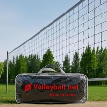 Leyaton Voleybol Filesi Telli Voleybol Ağı Üst Bantlı 2mm 15X15CM Göz, Tek Ebat, 15152G, Çok R