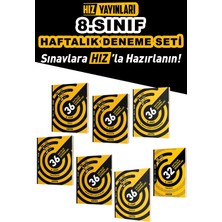 Hız Yayınları 8. Sınıf Lgs Haftalık Deneme Seti 7 Kaynak