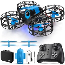 Uzaktan Kumandalı Mini Drone Işıklı Şarjlı Takla Atabilen 360° Dönüş Yapabilen Otomatik I