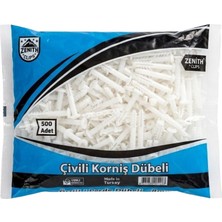 Zenith Çivili Korniş Dübeli 500 Adet