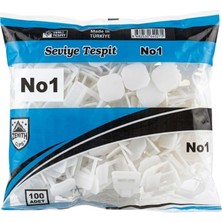 Zenith Seviye Tespit Derz Klipsi 1mm 100 Adet