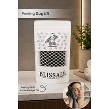 Orvila Peeling Antibakteriyel Banyo Vüvut Duş Lifi %100 Karbon Fiber Örgü Kese Havlu Ölü Deri Arındırıcı Köpük Arttırıcı 85X24 cm