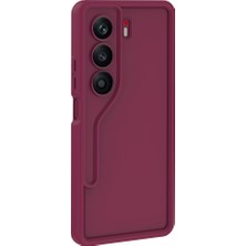 Teknosepetim Tecno Camon 40 ile Uyumlu Kamera Korumalı Silikon Kılıf Ince Silikon Kılıf Parlak Yüzey