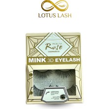 New Rose 3D Çok Katmanlı Doğal Yoğun Hacimli Şerit Takma Kirpik Seti 2 Çift No:13