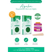 Smoothly Azulen Soyulabilir Boncuk Ağda Granür Ağda El Ağdası 220 G x 2 Paket Seti
