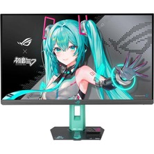Asus Rog Strix XG27ACMEG-G Hatsune Miku Edition 27" 0.3 Ms 2k Pivot IPS 260 Hz Oyuncu (Outlet)