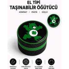 Arvina Atelier 3 Katmanlı Alt Hazneli Mini Tütün Öğütücü Grinder Luckycarebear Tasarım Siyah