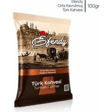 Shazel Efendy Türk Kahvesi Orta Kavrulmuş 100gr | Geleneksel Orta Kavrum