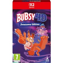 Nintendo Bubsy 4d: Pawsome Edition – Switch 2 - Fiziki Kartuş Oyun
