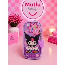 Kuromi Kabartmalı Kalem Kutusu