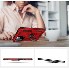 Akare Xiaomi Redmi Note 11 Pro Plus 5g Kılıf Kamera Koruyucu Manyetik Standlı Tank Koruma Akr