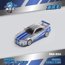 Demon King Auto 1/64 Nissan Skyline Gt-R (R34)