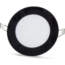 Sepetopia 1 Adet Noas YL10 0601 S Sıva Altı 6W Siyah Kasa LED Spot 3200K Gün Işığı