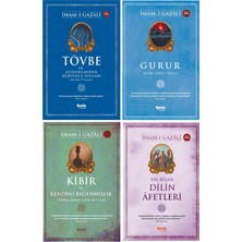 Çelik Yayınevi Imamı Gazali Seti Tövbe ve Günahlardan Kurtuluş Yolları - Gurur - Kibir - Dilin Afetleri 4'lü Set