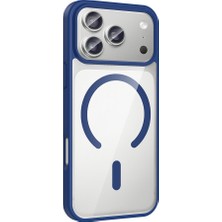 Akare iPhone 17 Pro Kılıf Kenarlar Ince Arka Kısım Magsafe Kamera Yükseltili Silikon Akr