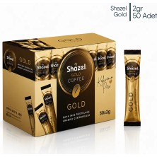 Shazel GOLD ÇÖZÜNEBİLİR KAHVE 2g x 50 ADET
