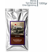 Shazel Efendy GELENEKSEL TÜRK KAHVESİ ORTA KAVRULMUŞ - ÖĞÜTÜLMÜŞ - DOYPACK 1000 gr