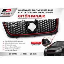 EP Garaj Otomotiv Wolkswagen Golf Mk5 2003-2008 & Jetta 2006-2009 Model Uyumlu Gtı Ön Panjur ( Hafif