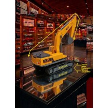 Oyuncak Sahili Dozer Kırılmaz Excavatör Işmakinesi Hareketli Bölümler Hediyelik Koleksiyon Model Oyuncak Glw 26X14CM Kepçe Iş Makinası