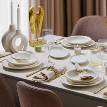 Evaliza Strıpe Gold 30 Parça Yemek Takımı- 6 Kişilik