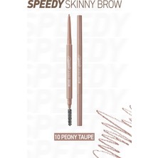Ultra İnce Uçlu, Doğal Görünüm Veren Kaş Kalemi PERIPERA Speedy Skinny Brow (10 Peony Taupe)