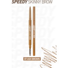 Ultra İnce Uçlu, Doğal Görünüm Veren Kaş Kalemi PERIPERA Speedy Skinny Brow (7 Ash Brown)