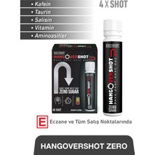 Hangover Shot Zero Kafein, Taurin, Vitamin ve Aminoasitler İçeren Gıda Takviyesi – 4 Shot
