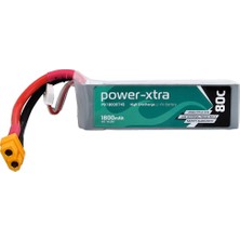 Power-Xtra PX1800XT4S - 4S1P - 14.8V 1800 Mah Li-Polymer Pil -80C