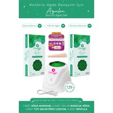 Smoothly Soyulabilen Azulen Boncuk Sir Ağda Seti 2 x 220 G. Boncuk Ağda Sir Ağda Makinası