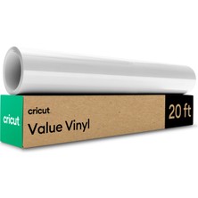 Cricut 2012050 Ekonomik Vinil Kalıcı 30.5cm x 6.1m Beyaz