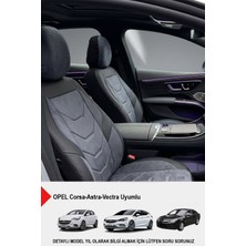 Arenza Serisi Lüks Oto Koltuk Kılıfı - (Opel Corsa-Astra-Vectra Uyumlu)