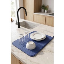 Home Essentials Bulaşıklık Bulaşık Matı Bulaşık Kurutma Matı Tezgah Üstü Bulaşıklık