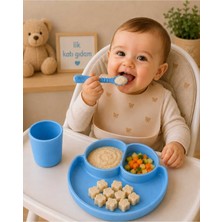 CKM Silikon Vakum Tabanlı Mama Seti – Kaymaz & Güvenli Beslenme
