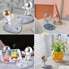 Eco Lounge Mini Astronot Model Telefon ve Tablet Tutucu Standı
