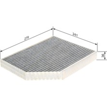 Mahle Polen Filtresi Karbonlu Audi A4 A5 Q5