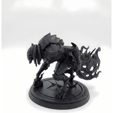 Demirhan3D 🖤👹 Voidweaver Astral Aberration & Shadow Fiend Figürü | Pla 3D Baskı | Siyah Renk | 10 x 7,4 x 6,9 cm | Fantastik Koleksiyon Dekoru
